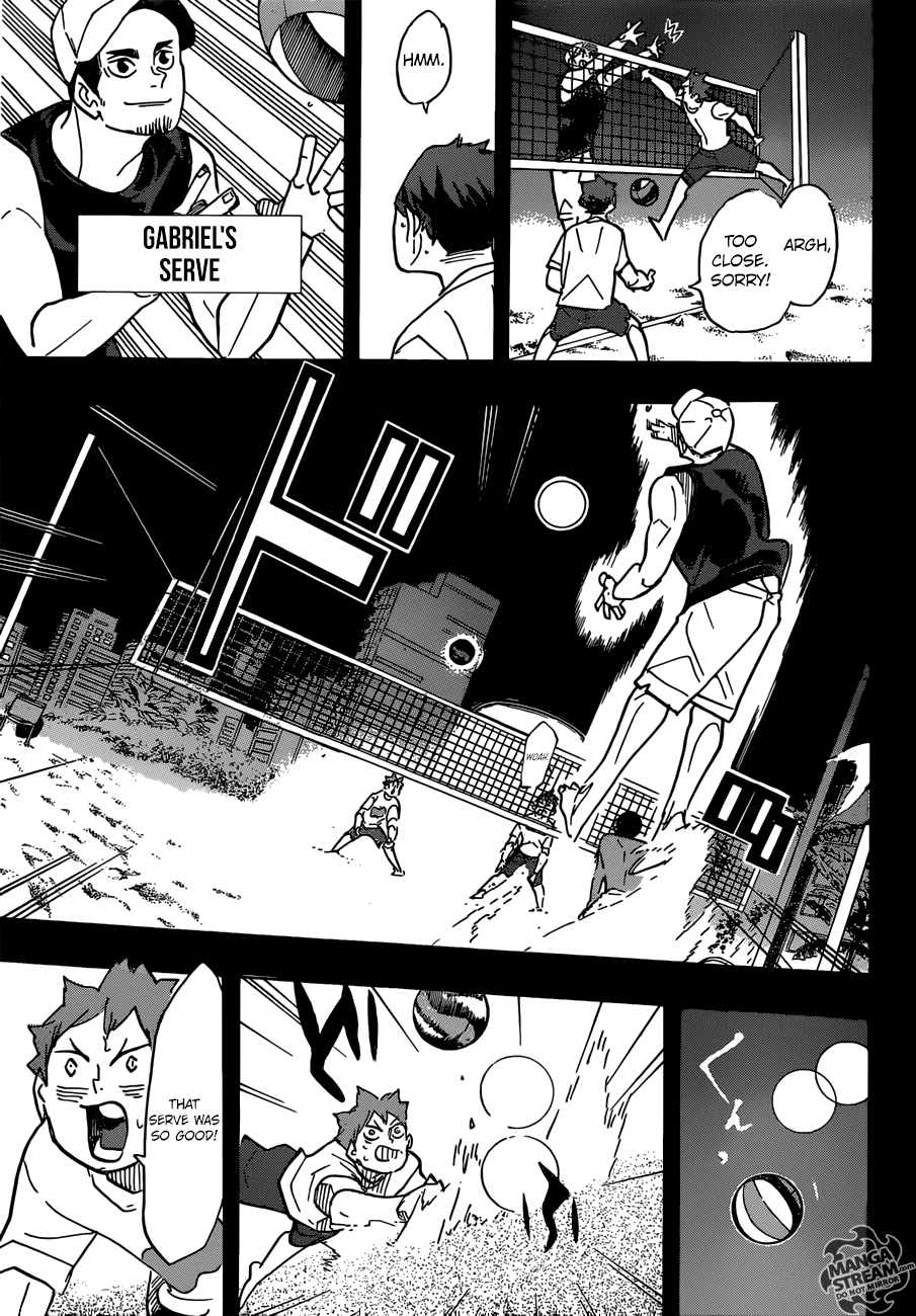 Haikyuu!! - Manga chapter 373 - page 8