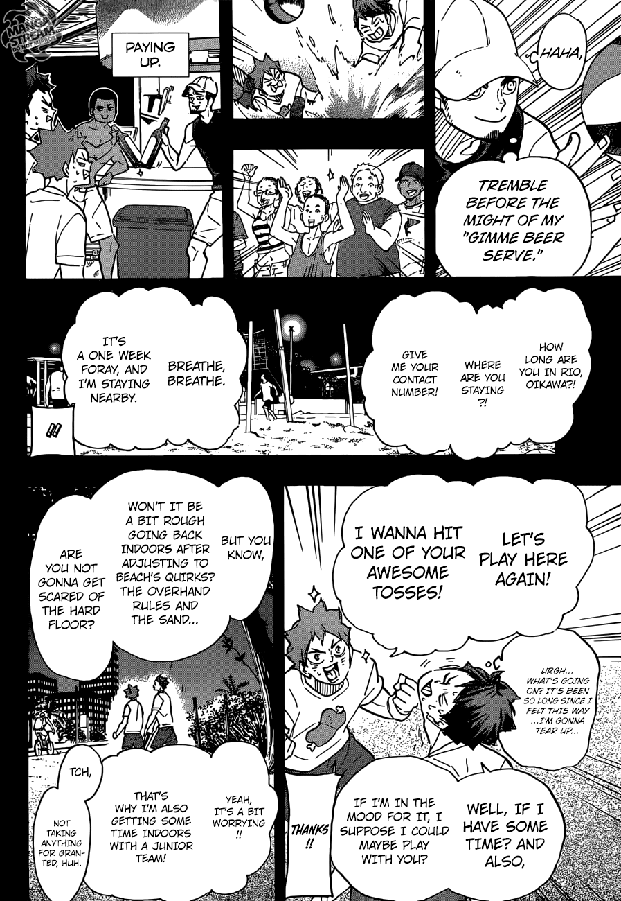 Haikyuu!! - Manga chapter 373 - page 9