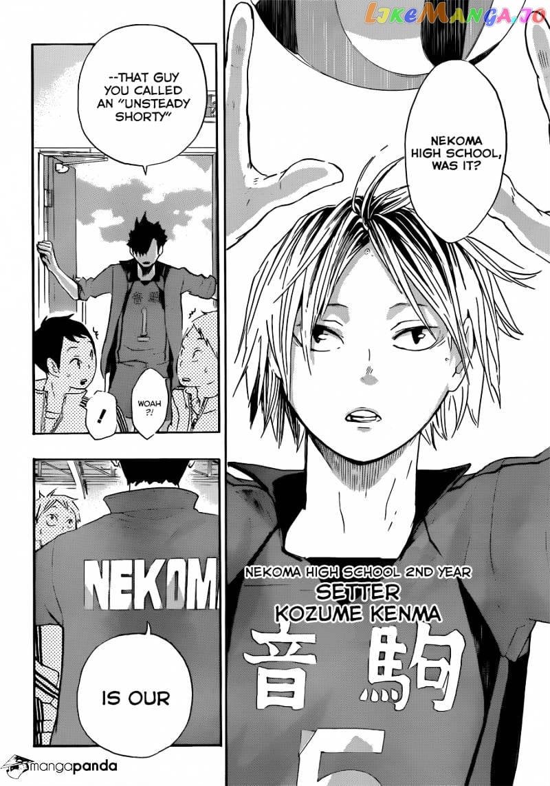 Haikyuu!! chapter 25 - page 19