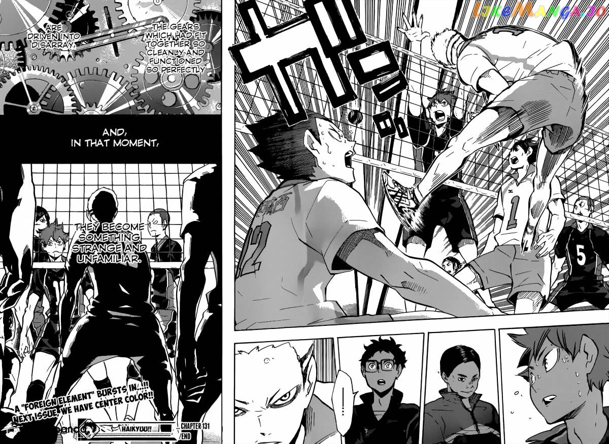 Haikyuu!! chapter 131 - page 20