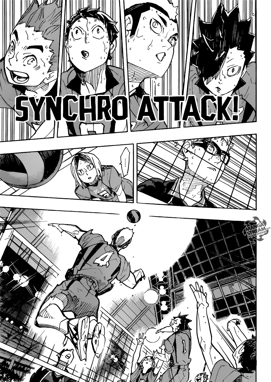 Haikyuu!! - Manga chapter 317 - page 15