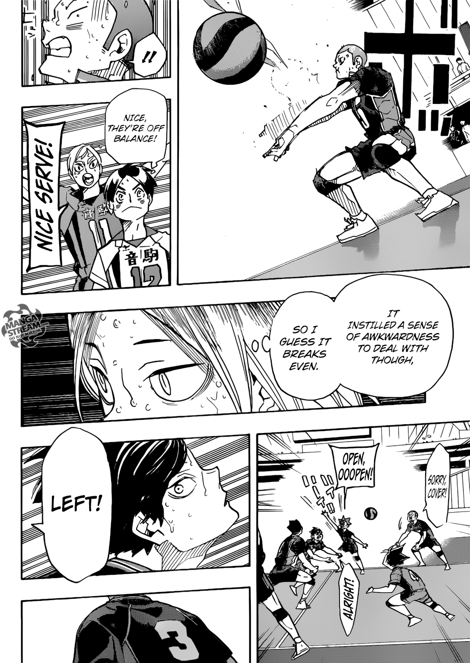 Haikyuu!! - Manga chapter 317 - page 4