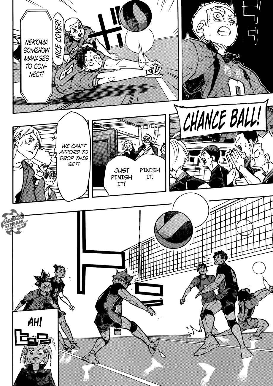 Haikyuu!! - Manga chapter 317 - page 6