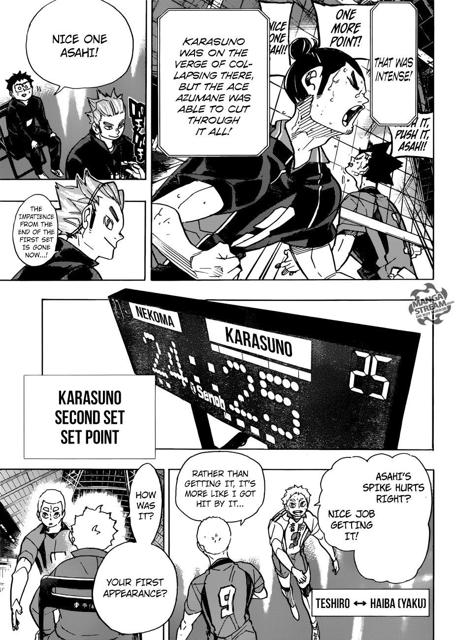 Haikyuu!! - Manga chapter 317 - page 9