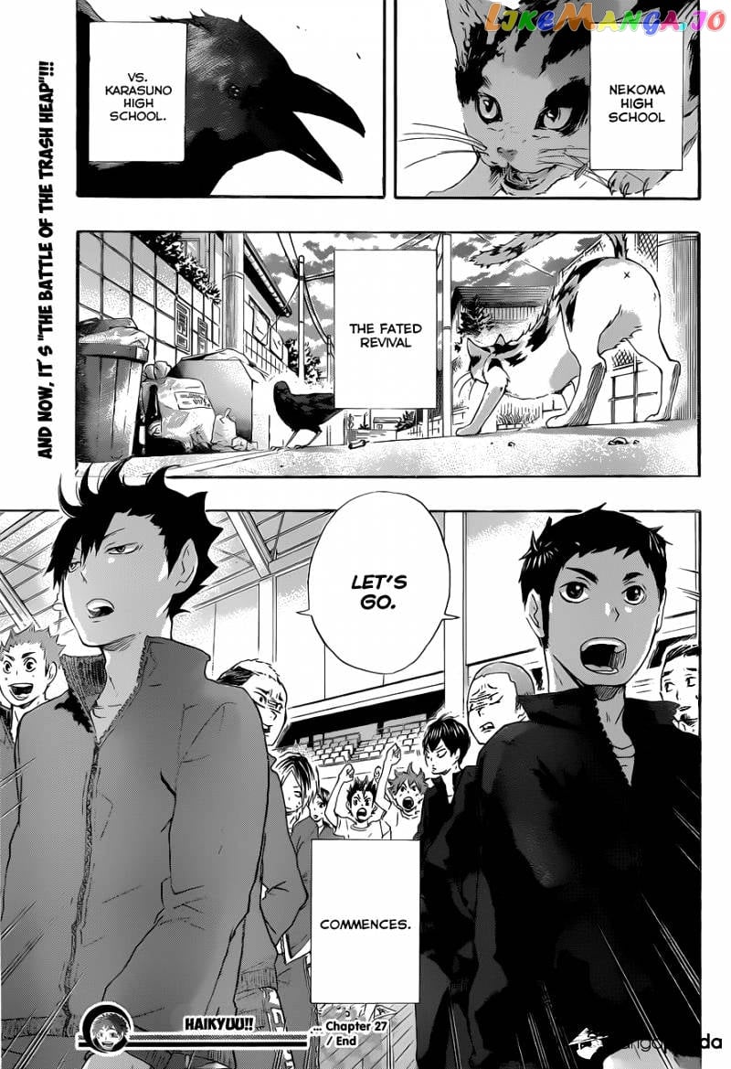 Haikyuu!! chapter 27 - page 23