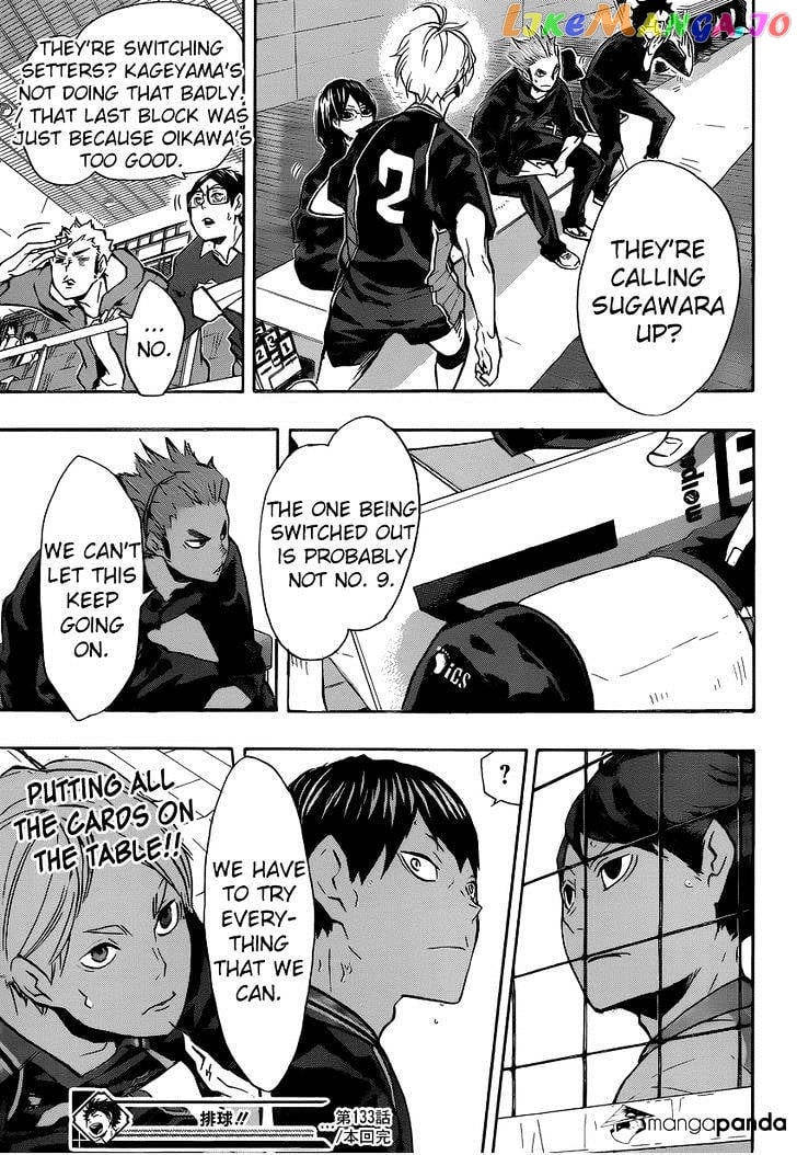 Haikyuu!! chapter 133 - page 19