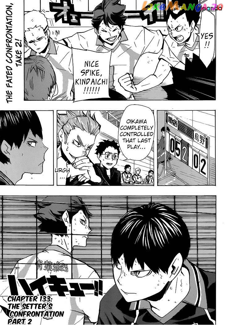 Haikyuu!! chapter 133 - page 2