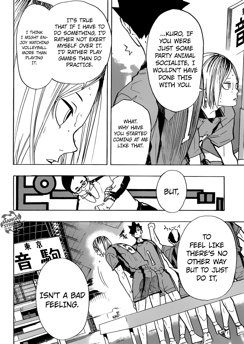 Haikyuu!! - Manga chapter 318 - page 17