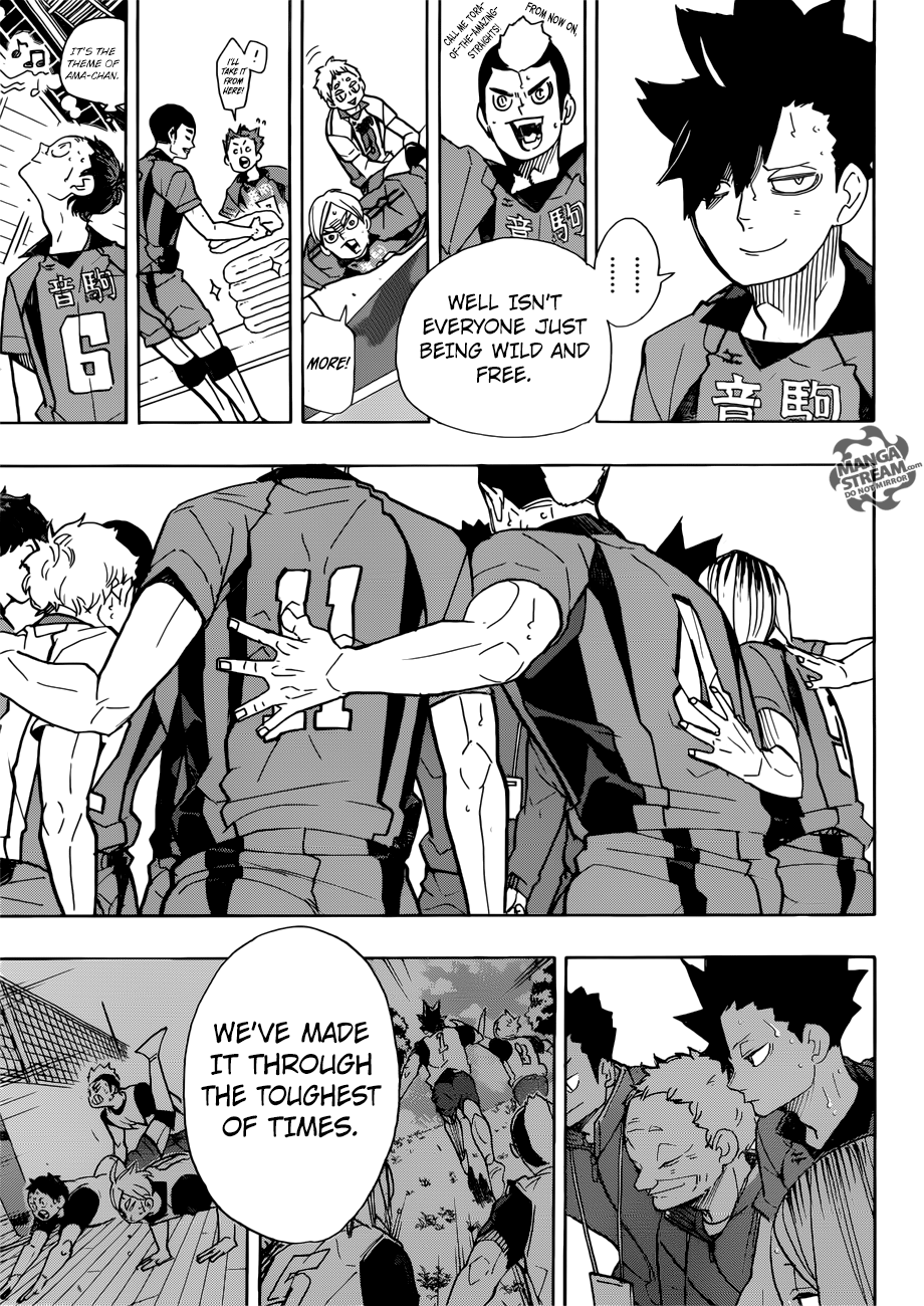 Haikyuu!! - Manga chapter 318 - page 18