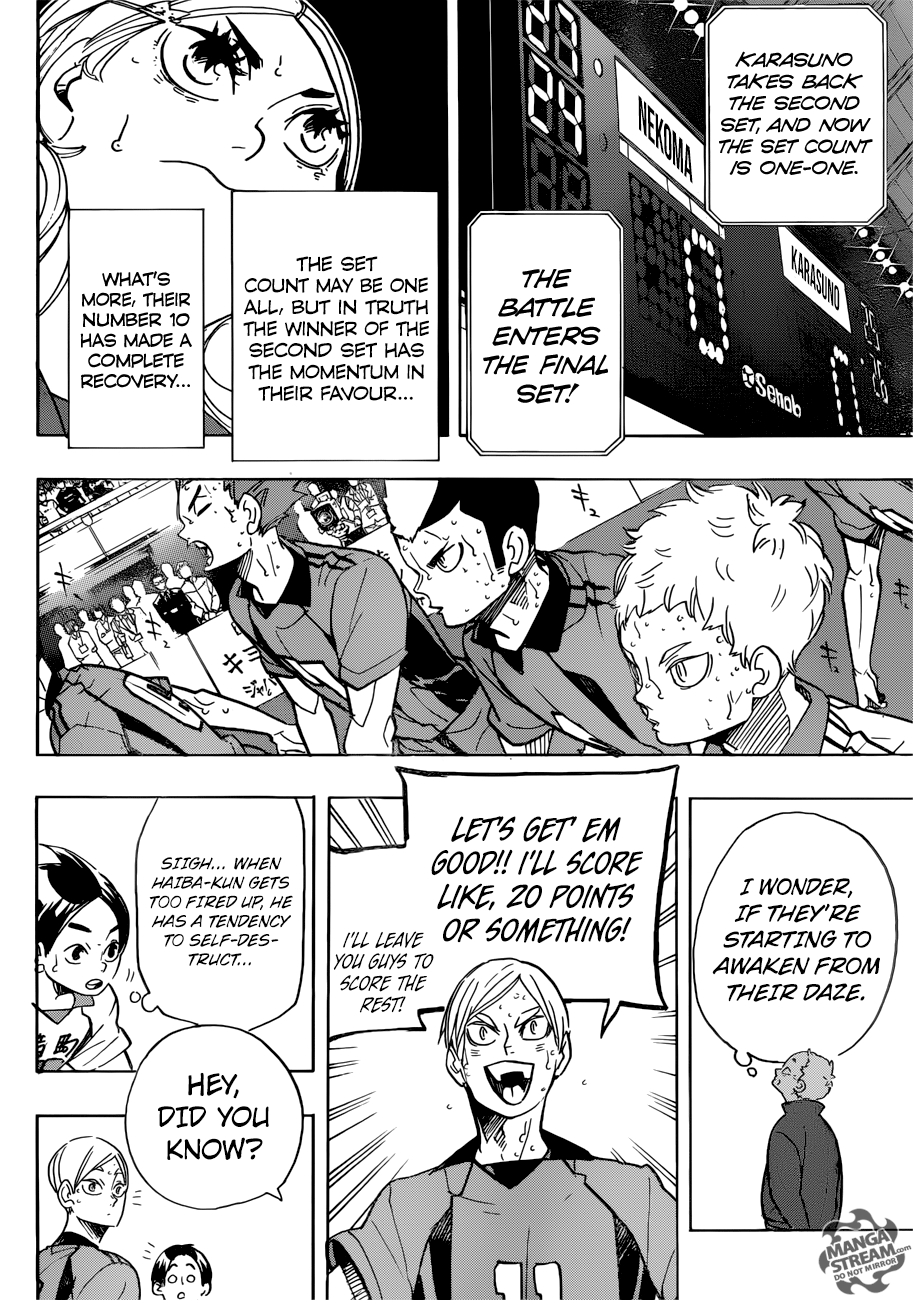 Haikyuu!! - Manga chapter 318 - page 3