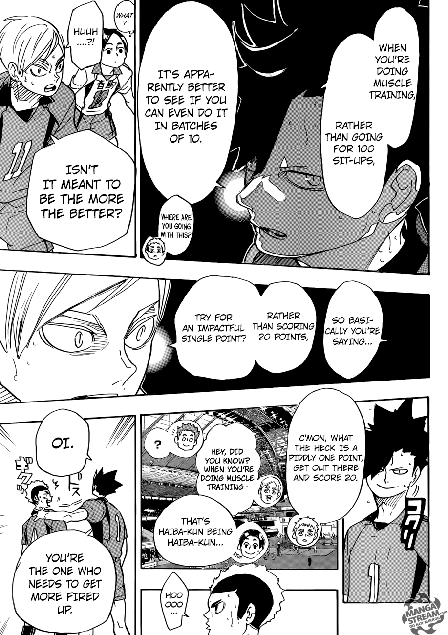 Haikyuu!! - Manga chapter 318 - page 4