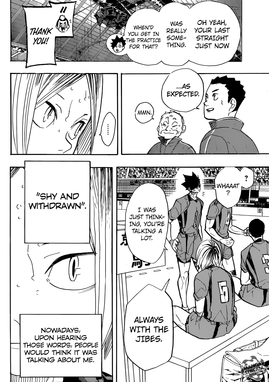 Haikyuu!! - Manga chapter 318 - page 5