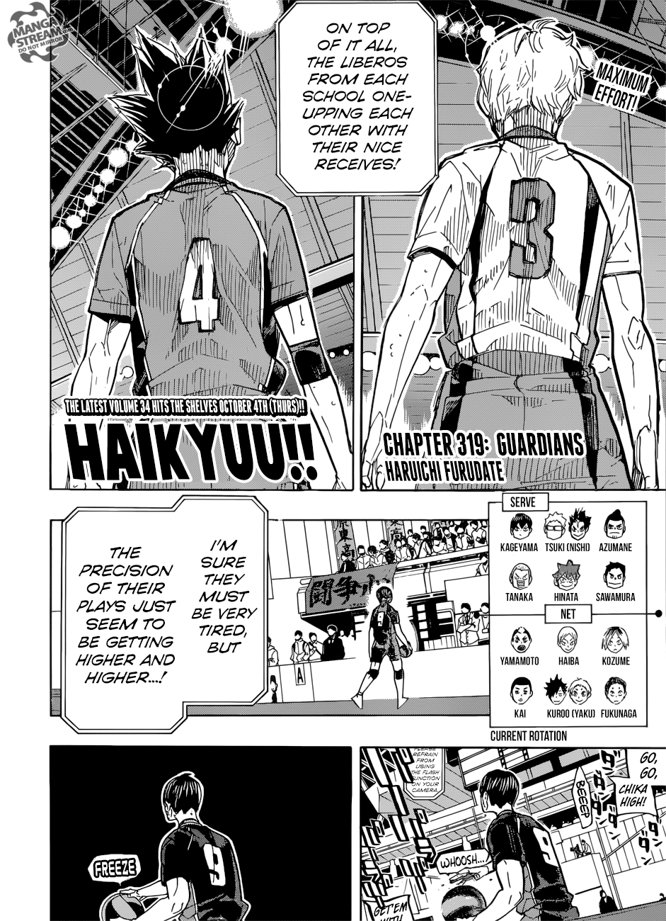 Haikyuu!! - Manga chapter 319 - page 6