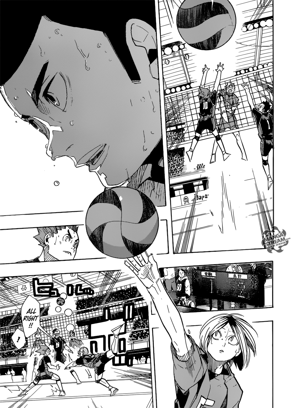 Haikyuu!! - Manga chapter 319 - page 9