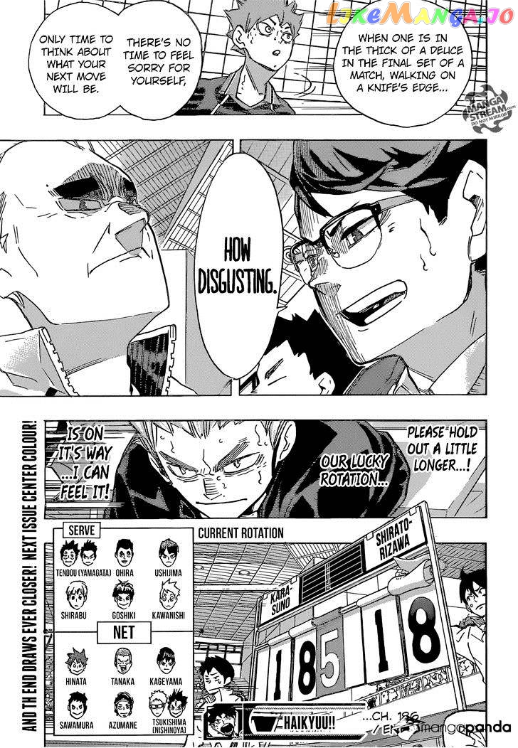 Haikyuu!! chapter 186 - page 19