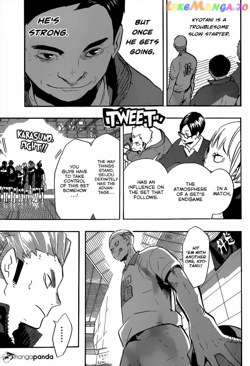 Haikyuu!! chapter 135 - page 17