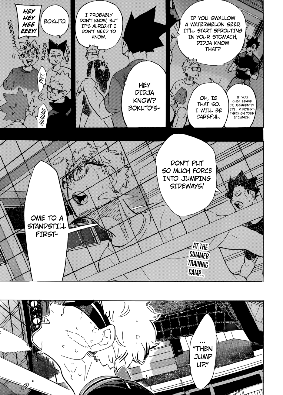 Haikyuu!! - Manga chapter 320 - page 1