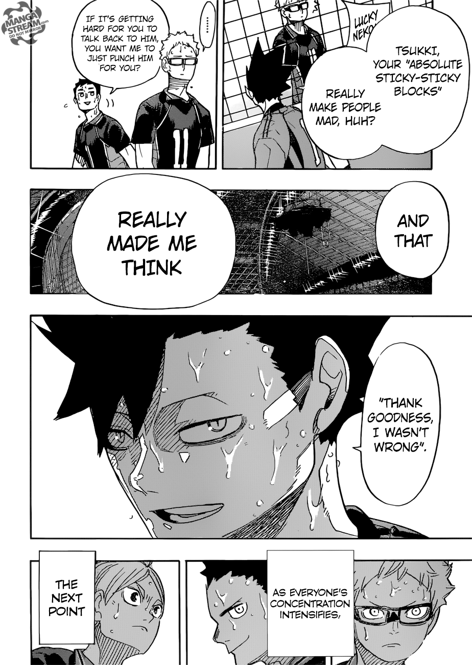 Haikyuu!! - Manga chapter 320 - page 10