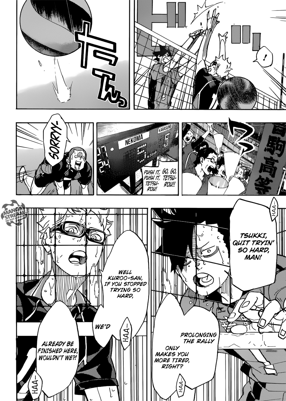 Haikyuu!! - Manga chapter 320 - page 6