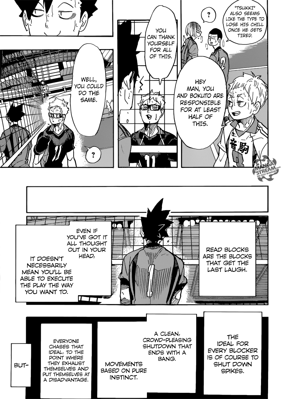 Haikyuu!! - Manga chapter 320 - page 7