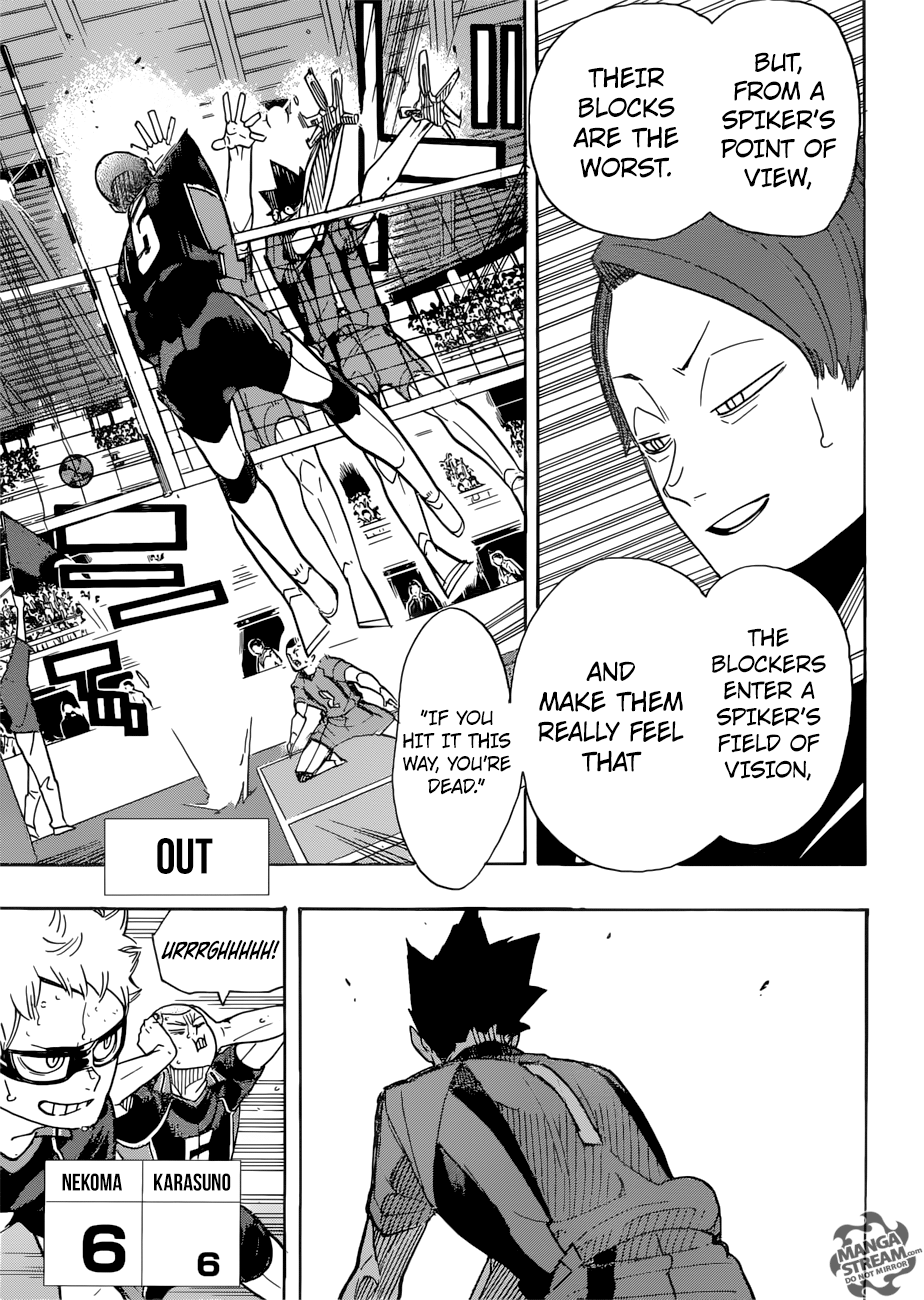 Haikyuu!! - Manga chapter 320 - page 9