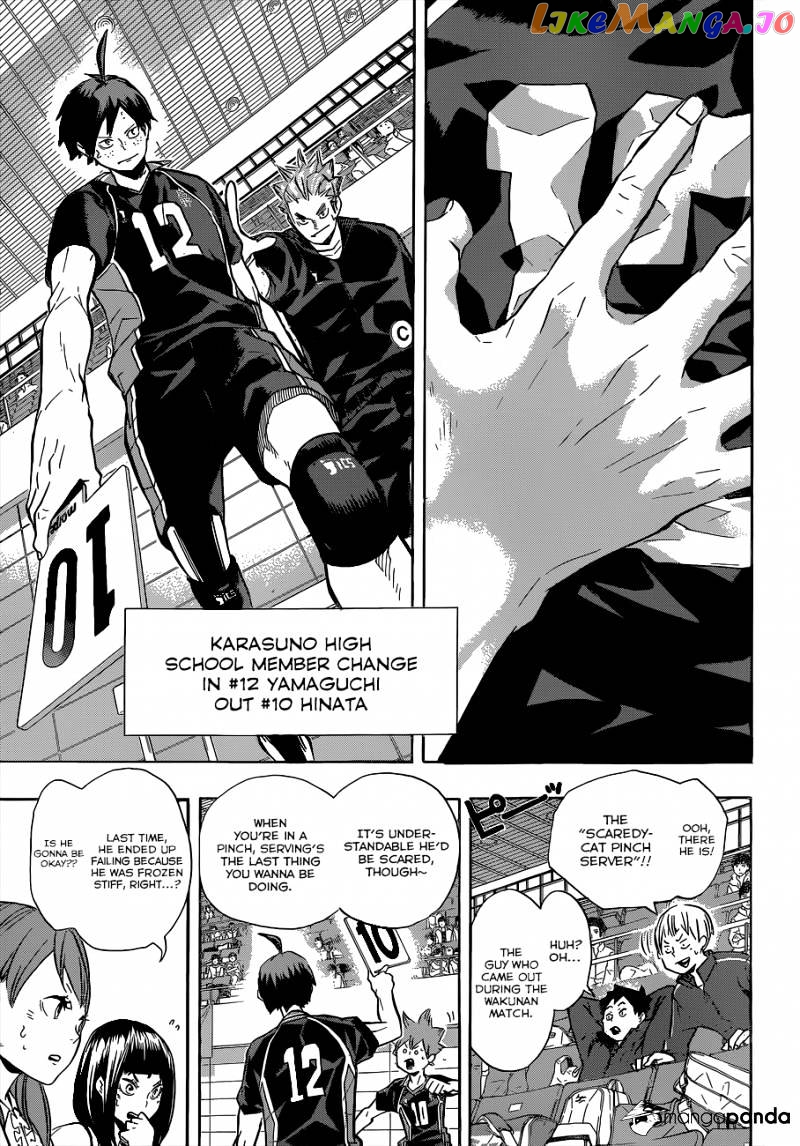 Haikyuu!! chapter 136 - page 8