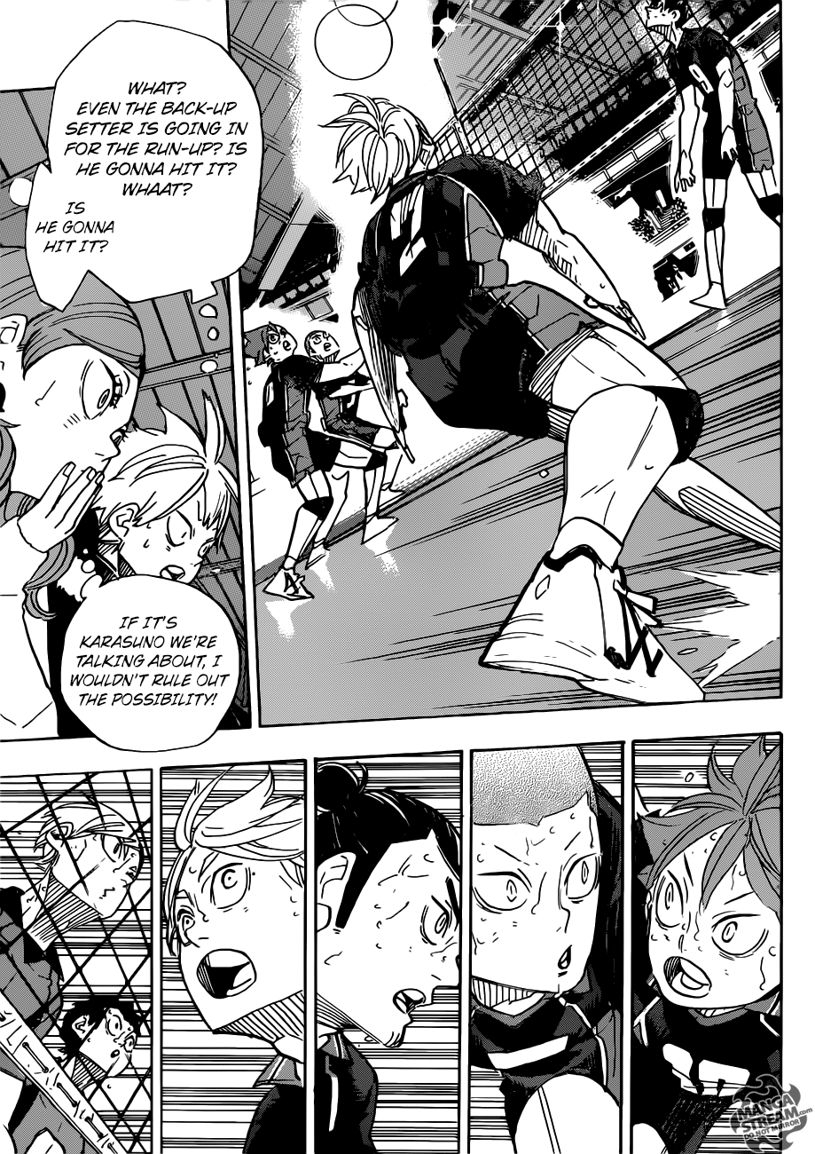 Haikyuu!! - Manga chapter 321 - page 14