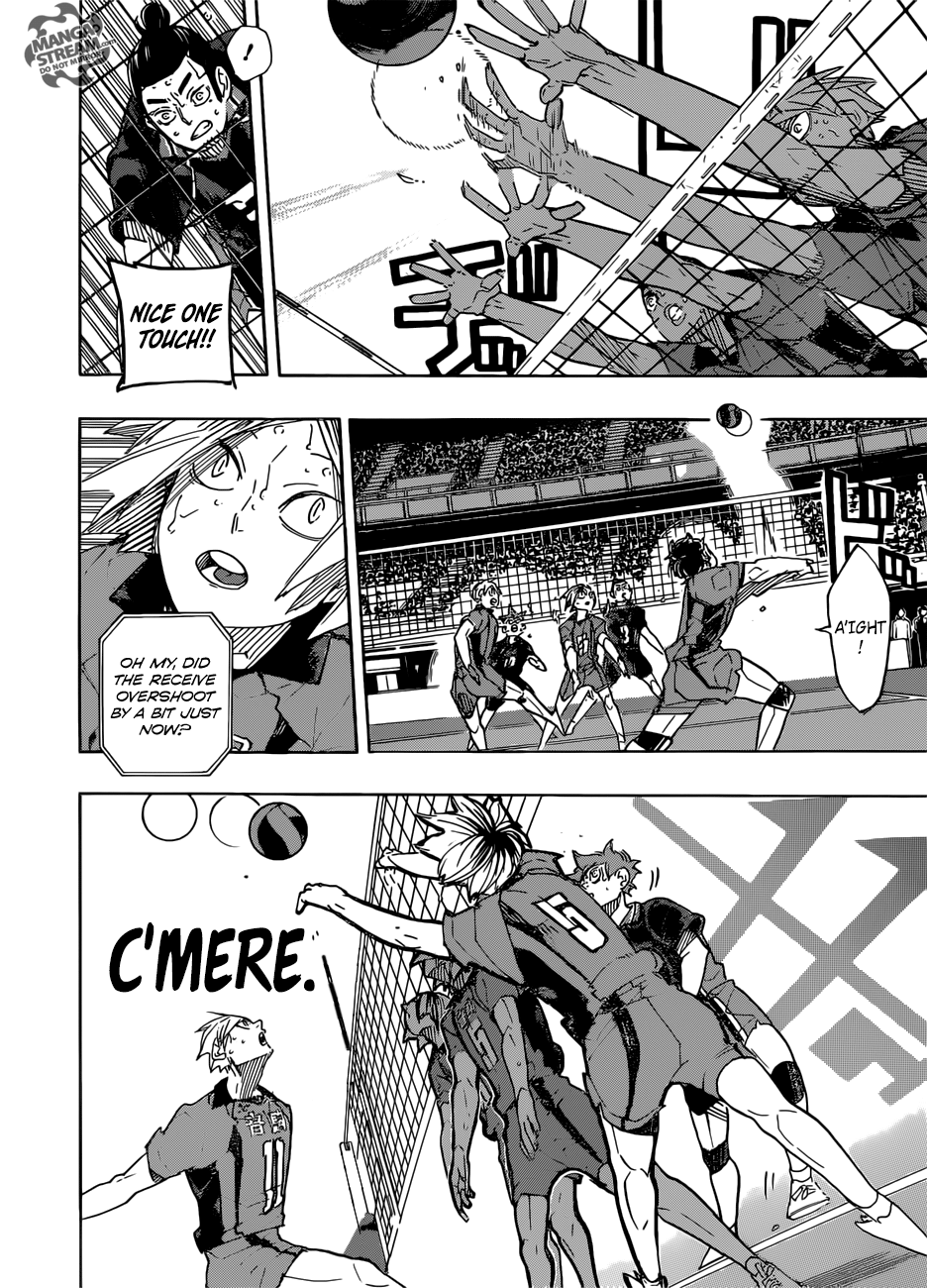 Haikyuu!! - Manga chapter 321 - page 5