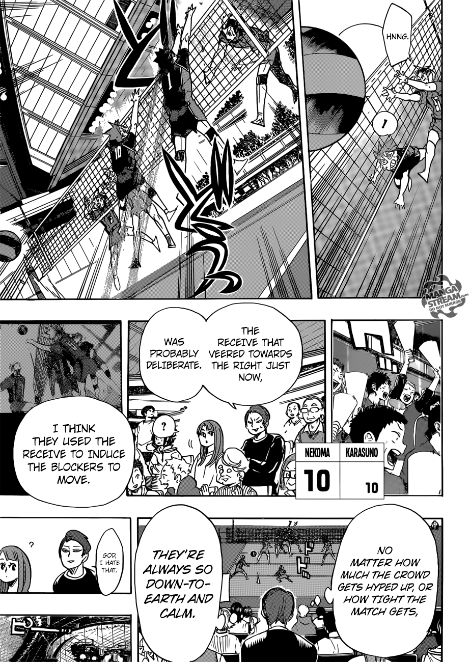 Haikyuu!! - Manga chapter 321 - page 6