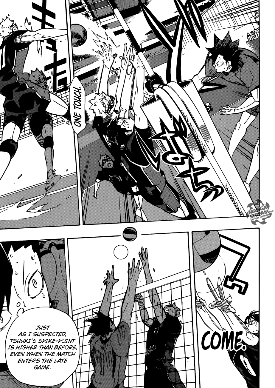 Haikyuu!! - Manga chapter 321 - page 8