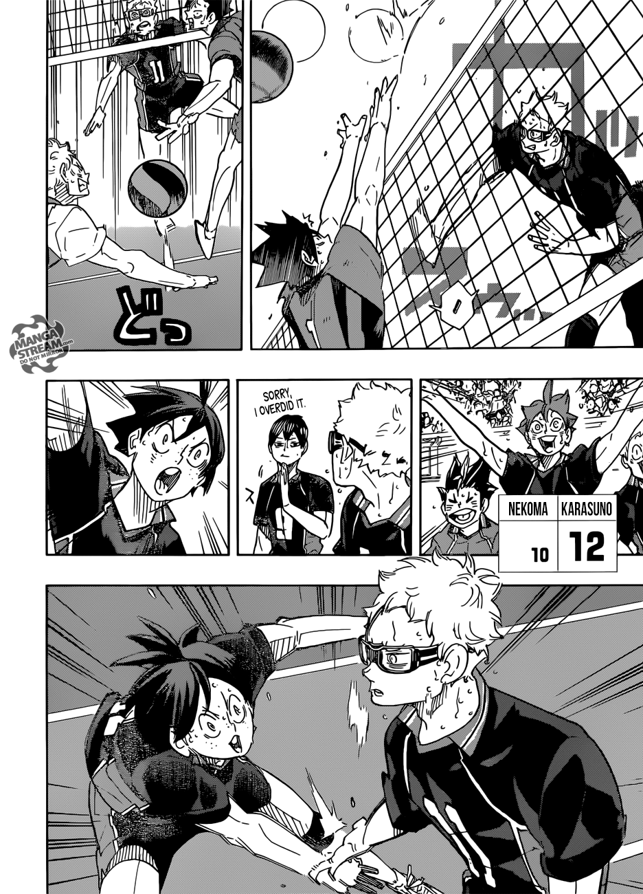 Haikyuu!! - Manga chapter 321 - page 9