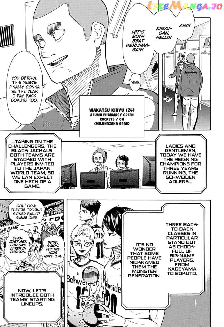 Haikyuu!! chapter 380 - page 3