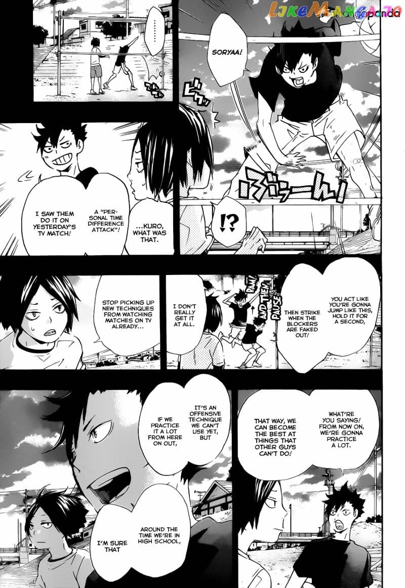 Haikyuu!! chapter 32 - page 15