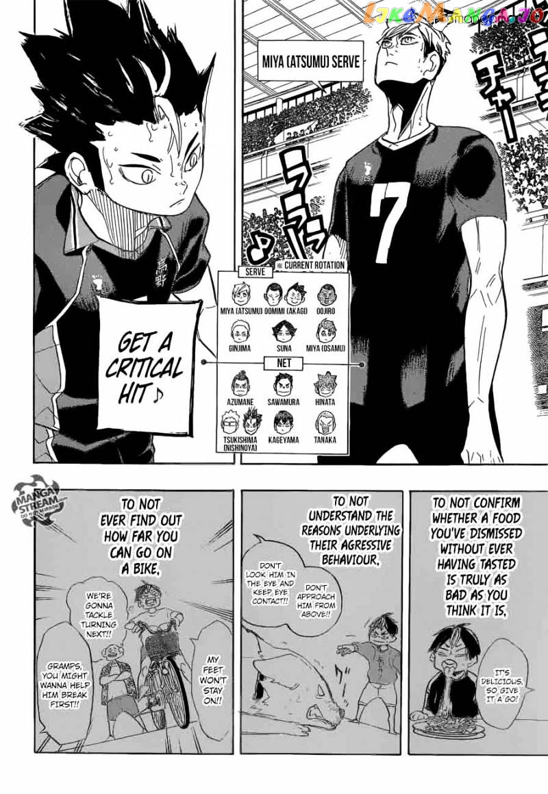 Haikyuu!! chapter 278 - page 8