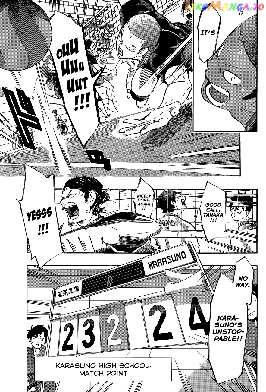 Haikyuu!! chapter 138 - page 8