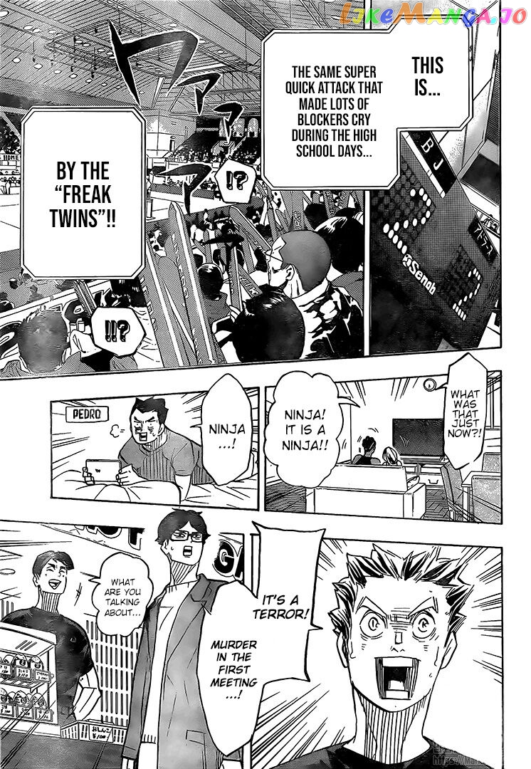 Haikyuu!! chapter 381 - page 15