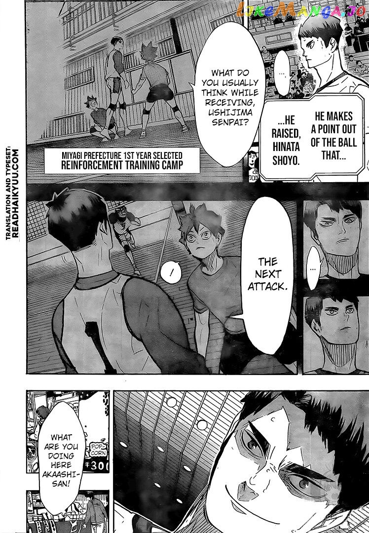 Haikyuu!! chapter 381 - page 2