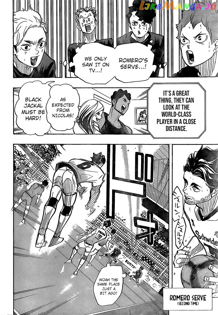 Haikyuu!! chapter 381 - page 8