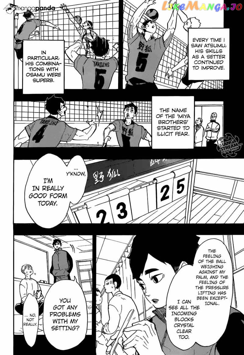 Haikyuu!! chapter 279 - page 6