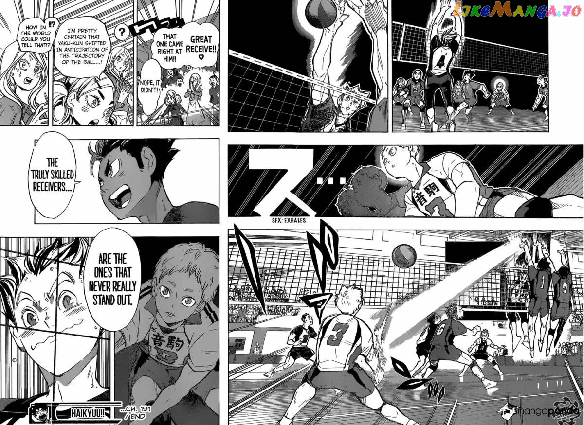 Haikyuu!! chapter 191 - page 19