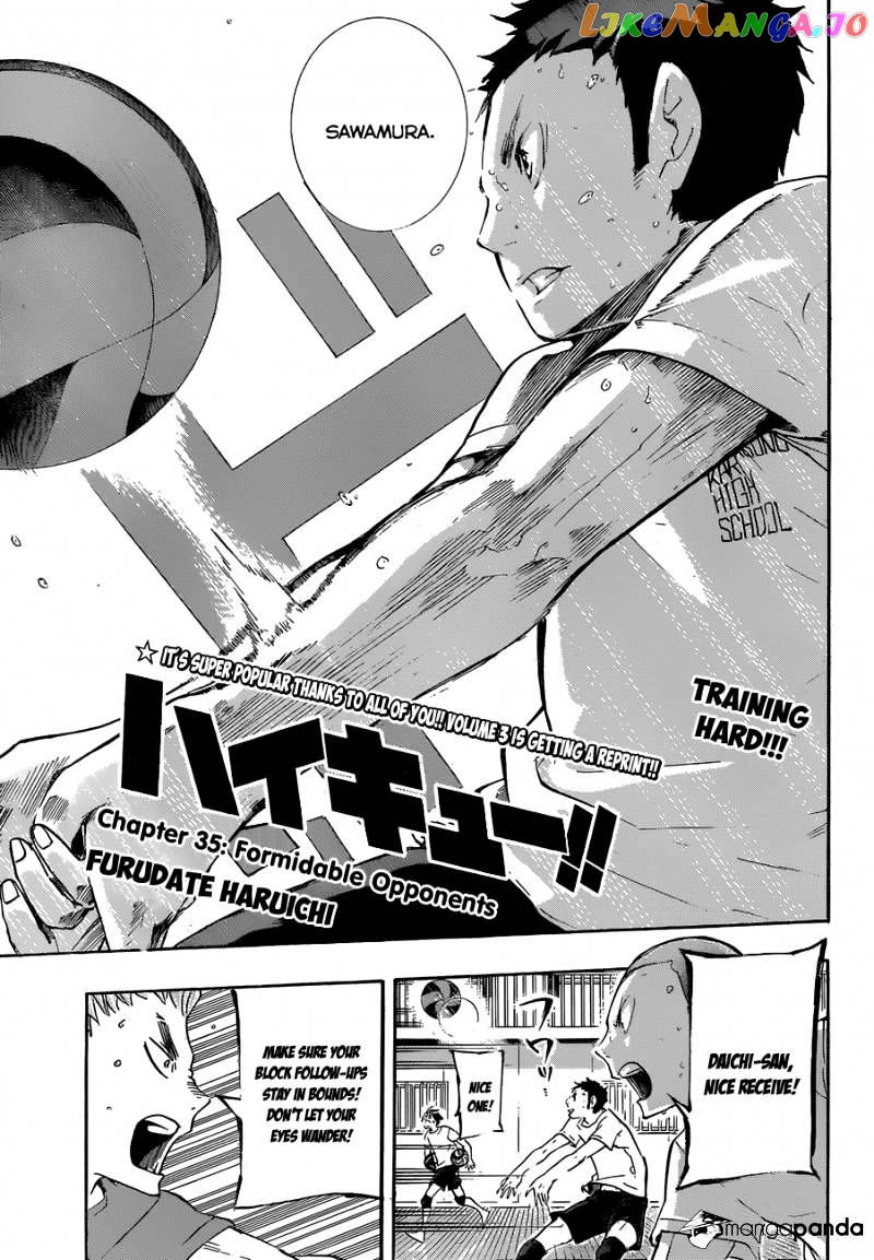 Haikyuu!! chapter 35 - page 6