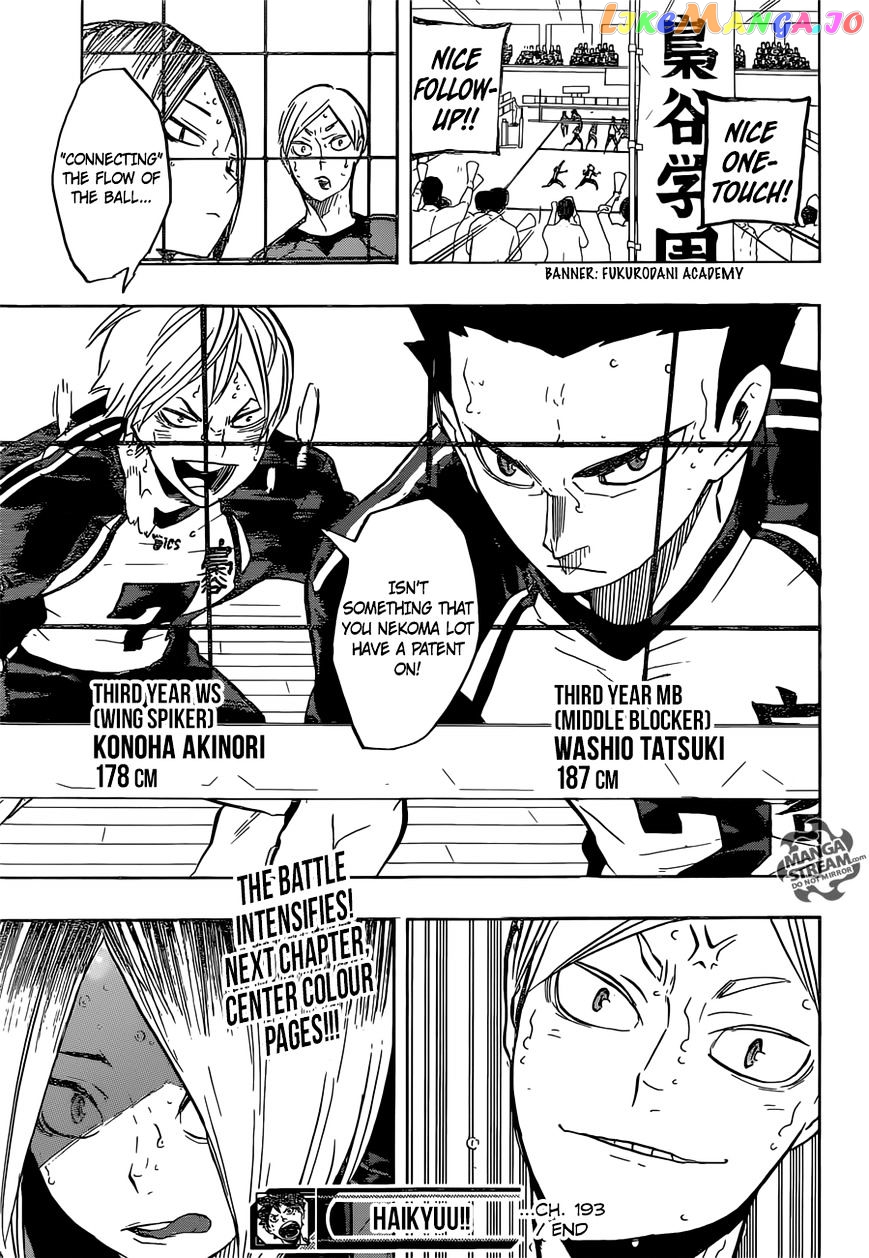 Haikyuu!! chapter 193 - page 21