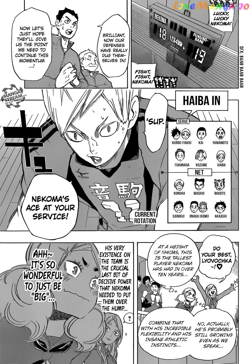 Haikyuu!! chapter 193 - page 9