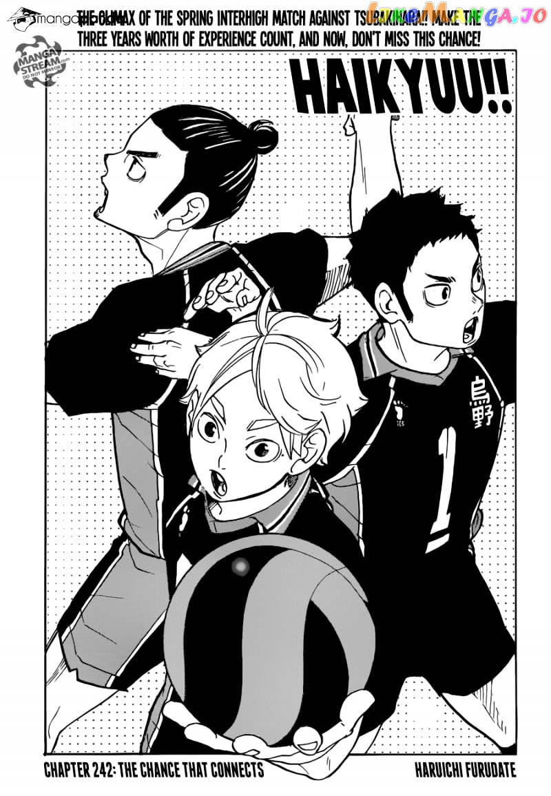 Haikyuu!! chapter 242 - page 1