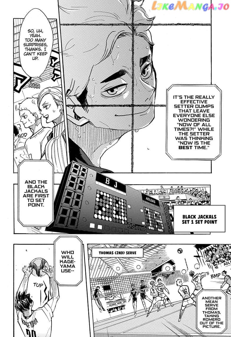 Haikyuu!! - Manga chapter 386 - page 13