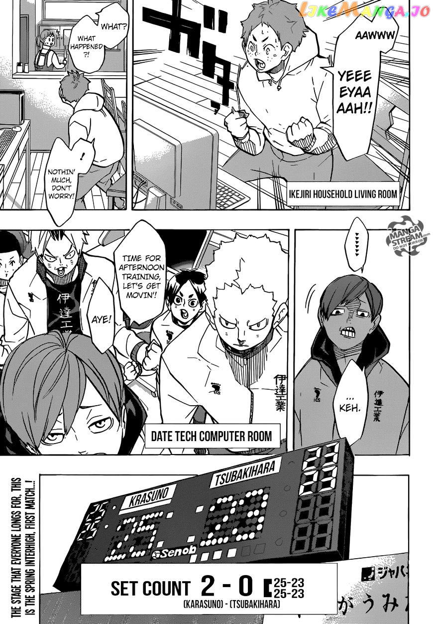 Haikyuu!! chapter 243 - page 1