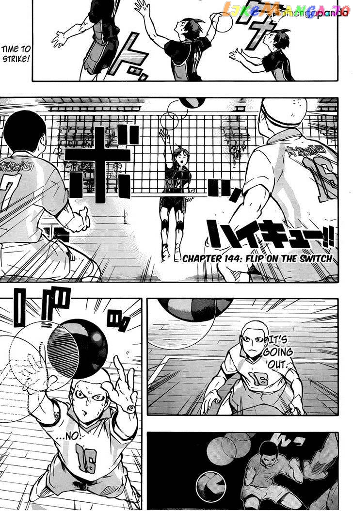 Haikyuu!! chapter 144 - page 1