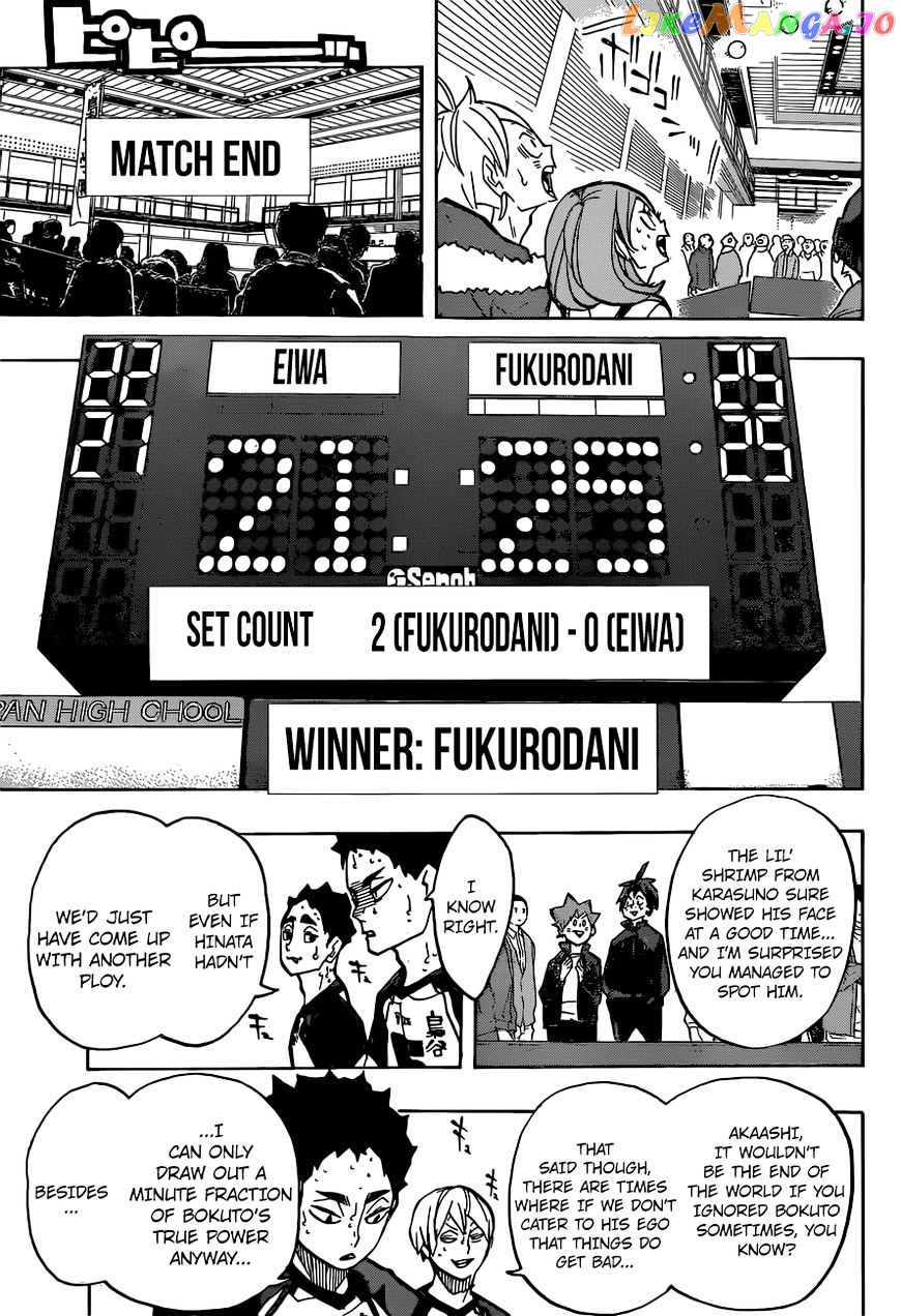 Haikyuu!! chapter 244 - page 18