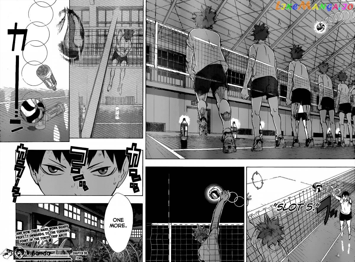 Haikyuu!! chapter 90 - page 19