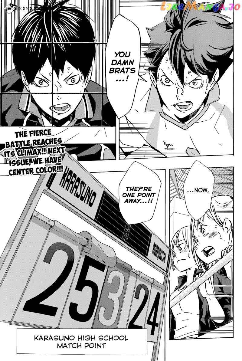 Haikyuu!! chapter 145 - page 18